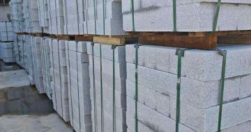 常州芝麻白路牙石，路侧石