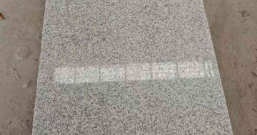 常州芝麻白光面毛板