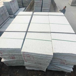 常州芝麻白毛板，石材毛板