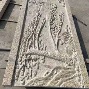 常州黄金麻别墅雕刻版 别墅私人定制