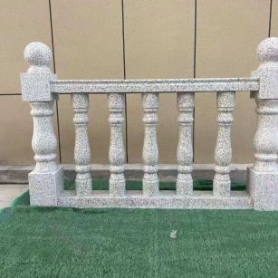 常州芝麻白阳台栏杆 花岗岩栏杆