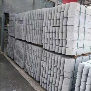 常州芝麻白树围石 树池