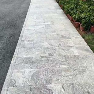 常州浪淘沙地铺石 夜里雪