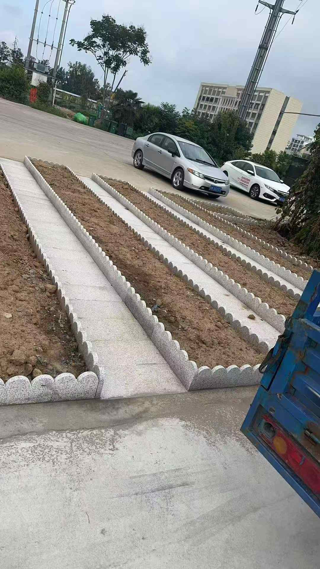 常州芝麻白花边石