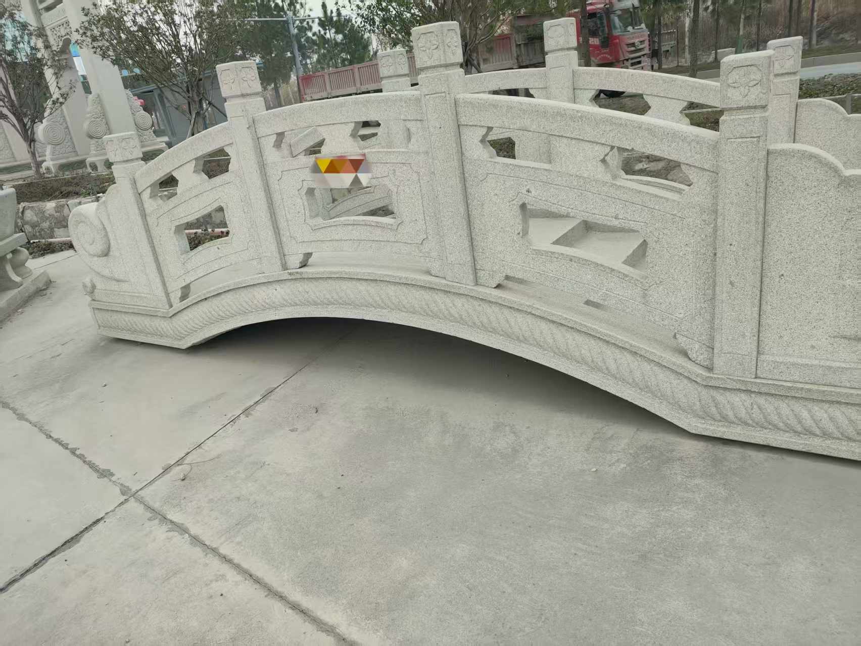 常州芝麻白拱桥，石桥