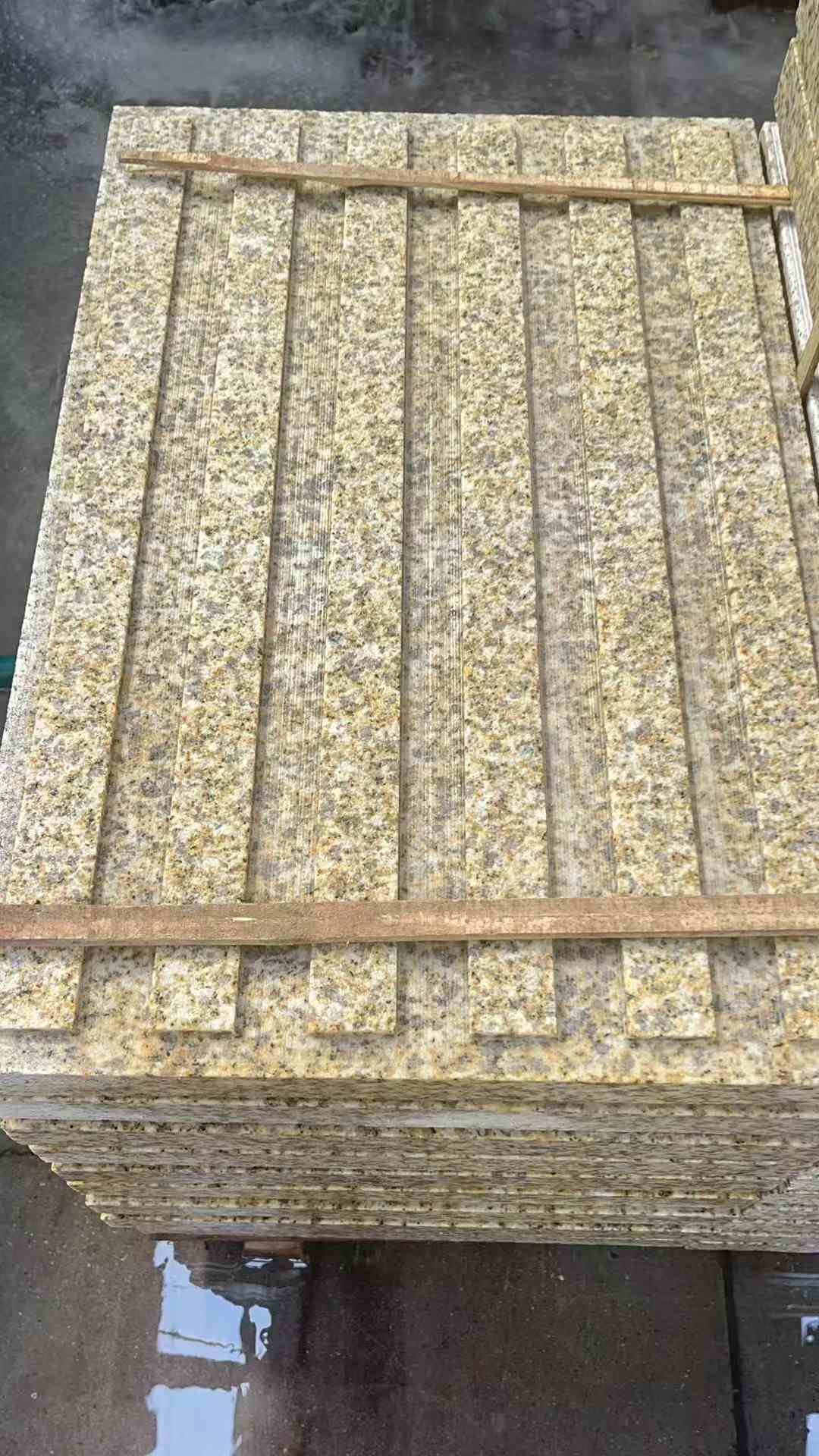 常州黄金麻盲道 石材盲道